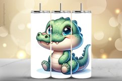 Crocodile Tumbler Wrap| Tumbler Sublimation Wrap Product Image 1