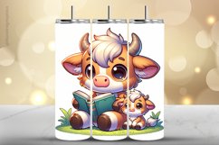 Cow Tumbler Wrap| Tumbler Sublimation Wrap Product Image 1