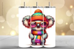 Koala Tumbler Wrap| Tumbler Sublimation Wrap Product Image 1
