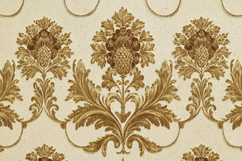 Gold Damask Background Product Image 1