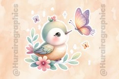 Humming Bird|Printable Animal Sticker Product Image 2