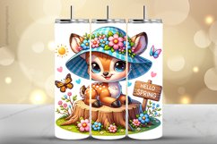 Deer Tumbler Wrap| Tumbler Sublimation Wrap Product Image 1