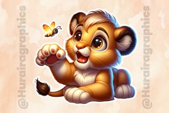 Lion|Printable Animal Sticker Product Image 2