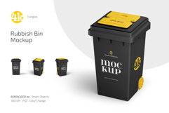 Rubbish Bin Mockup Set Product Image 1