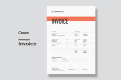 Minimal Invoice Template | Canva Product Image 1