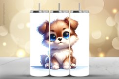 Dog Tumbler Wrap| Tumbler Sublimation Wrap Product Image 1