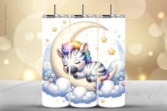 Zebra Tumbler Wrap| Tumbler Sublimation Wrap Product Image 1