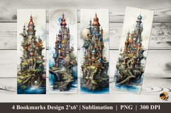 Grand Mosque Bookmarks Sublimation Design Product Image 1