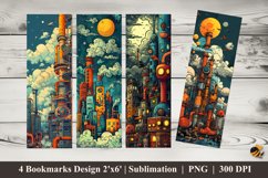 Factory Bookmarks Sublimation Design Product Image 1