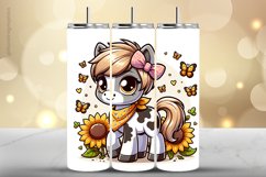 Horse Tumbler Wrap| Tumbler Sublimation Wrap Product Image 1