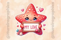 Star Fish|Printable Animal Sticker Product Image 2