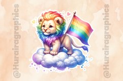 Lion|Printable Animal Sticker Product Image 2