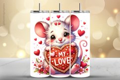 Mouse Tumbler Wrap| Tumbler Sublimation Wrap Product Image 1