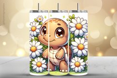 Turtle Tumbler Wrap| Tumbler Sublimation Wrap Product Image 1