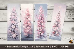 Aesthetic Tree Bookmarks Sublimation Design Product Image 1