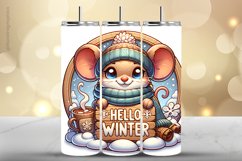 Mouse Tumbler Wrap| Tumbler Sublimation Wrap Product Image 1