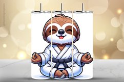 Sloth Tumbler Wrap| Tumbler Sublimation Wrap Product Image 1
