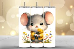 Mouse Tumbler Wrap| Tumbler Sublimation Wrap Product Image 1