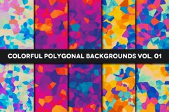 Colorful Polygonal Backgrounds Vol. 01 Product Image 1