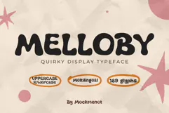 Melloby Quirky Display Typeface Product Image 1