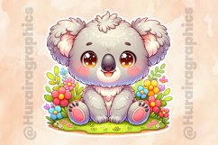Koala|Printable Animal Sticker Product Image 2