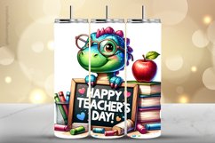 Dinasour Tumbler Wrap| Tumbler Sublimation Wrap Product Image 1