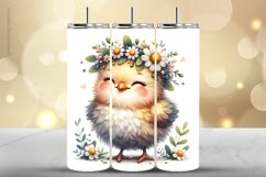 Hen Tumbler Wrap| Tumbler Sublimation Wrap Product Image 1