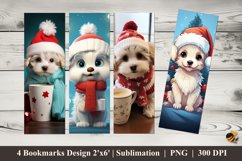 Night Warmth Bookmarks Sublimation Design Product Image 1