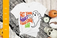 Get Your Sheet Together Boo SVG Cut File Product Image 1