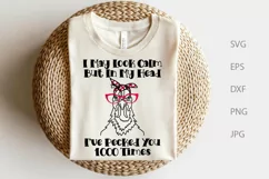 I May Look Calm But In My Head I've Pecked You 1000 Times Product Image 1