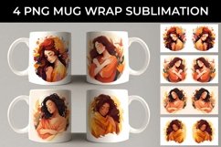 Embrace the Heart - Self-Acceptance Mug Wrap Sublimation PNG Product Image 1