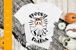 Spooky Mama Svg, Halloween Spooky SVG Product Image 1