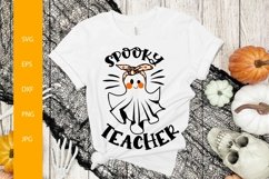 Spooky Teacher Svg, Halloween Spooky SVG Product Image 1
