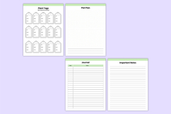 2026 Gardening Journal Bundle Canva Template Product Image 10