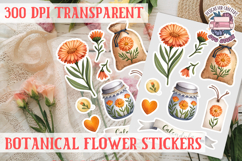 Flower sticker Sheet Bundle 103 Sheets Flowers Summer Spring Product Image 14