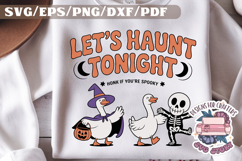 Halloween Cute Silly Goose SVG T shirt Funny Design Product Image 1