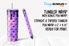 Halloween Sublimation Tumbler Product Image 1