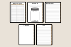 2026 Digital Vision Board Workbook Canva Template Product Image 10