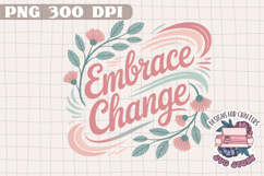 Boho Love Yourself Clipart PNG Sublimation Pink Product Image 1