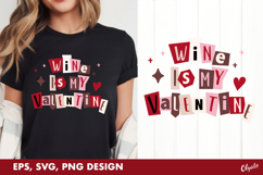 Funny Quote Valentine's Day, Valentine Tshirt SVG, PNG, EPS Product Image 1