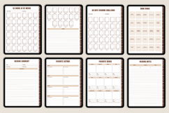 2026 Digital Reading Journal Bundle Canva Template Product Image 10