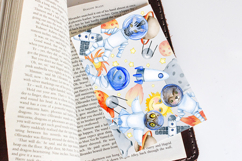 Watercolor Space Animals Clipart Cosmic Safari Set. Patterns Product Image 10