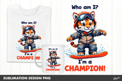 Sport Sublimation PNG, Sport Quote, Winter Sport PNG Product Image 1