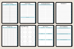 Digital 2026 Bible &amp; Devotional Journal Canva Template Product Image 10