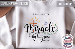 Easter Sublimation Quote Design PNG Religious Jesus Product Image 1