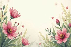 Pink Flower Background Product Image 1