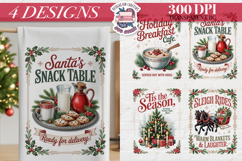 Christmas Vintage Quote Clipart PNG Sublimation 4 Design Product Image 1