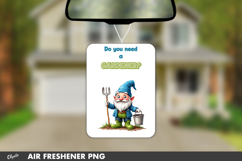 Spring Air Freshener Sublimation, Garden Car Fresh PNG Product Image 1