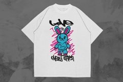 Love in Every Stitch Urban Graffiti T-shirt Design Product Image 1