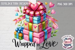 Valentine Quote Symbol Love Sublimation Design PNG Heart Product Image 1